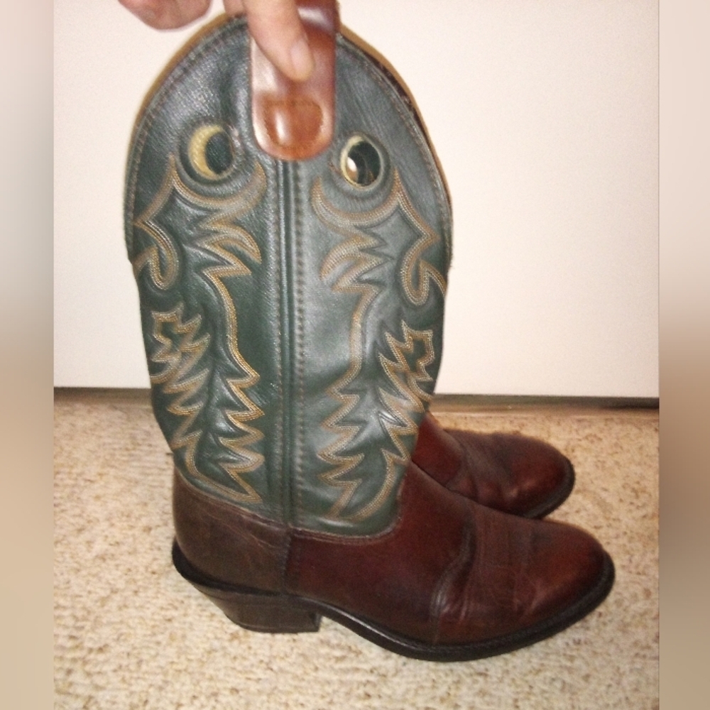 Double H boot company Western cowboy boot size 8.5D